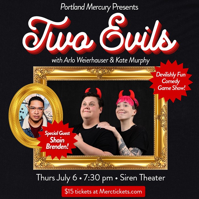 Watch the Hilarious TWO EVILS Game Show in Action (and Get Your Tix for the July 6 Show)!